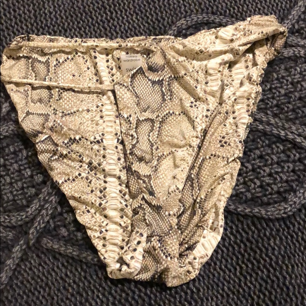Naked wardrobe swim bikini bottoms
